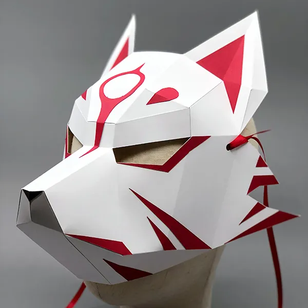 Kitsune Full Face Mask - AH