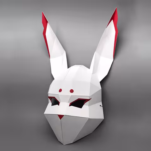 Moon Rabbit Full Mask - MA