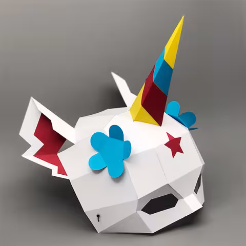 Unicorn Half Mask - S